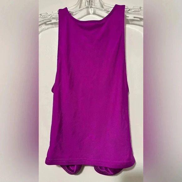NWT Steve Madden Got the Juice sleeveless top dark orchid size S - Picture 4 of 10